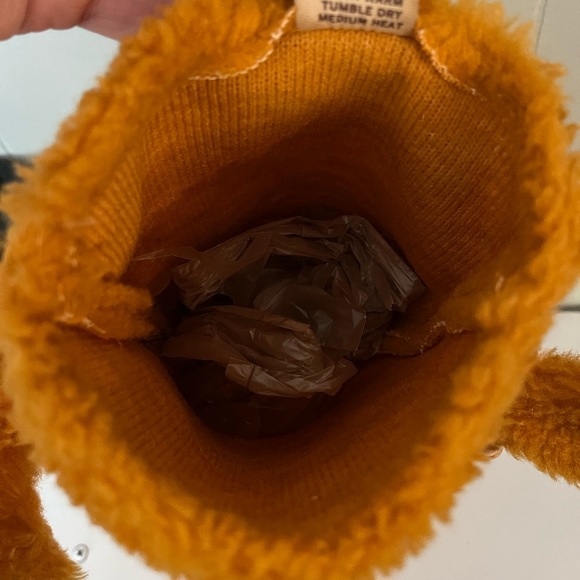 Vintage 1978 Fozzie Bear Muppet Fisher Price 861 Hand Puppet - Picture 6 of 6